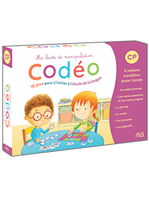 Cod&eacute;o CP
Boite de manipulation
Etude de la langue&nbsp;