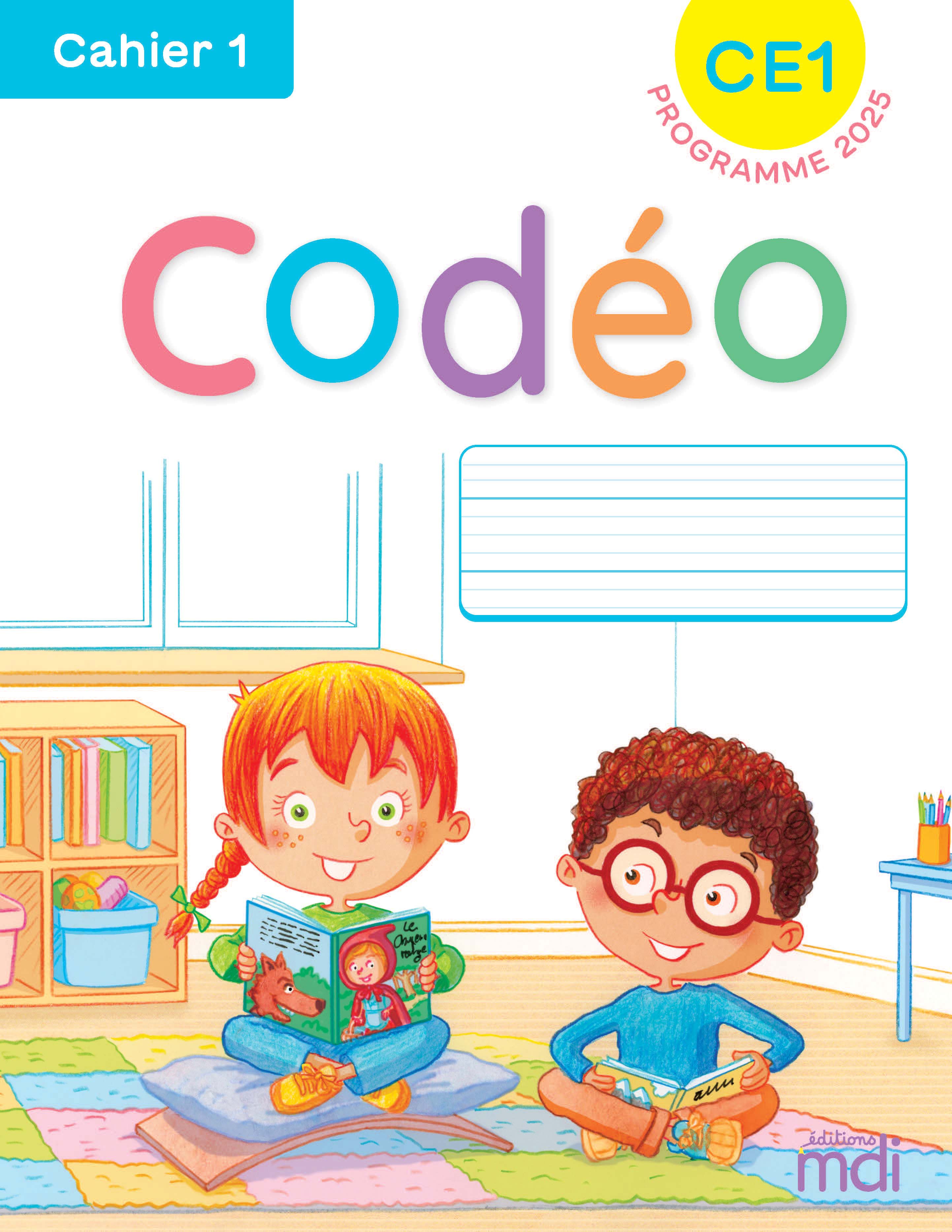 Cod&eacute;o CE1
Cahier 1