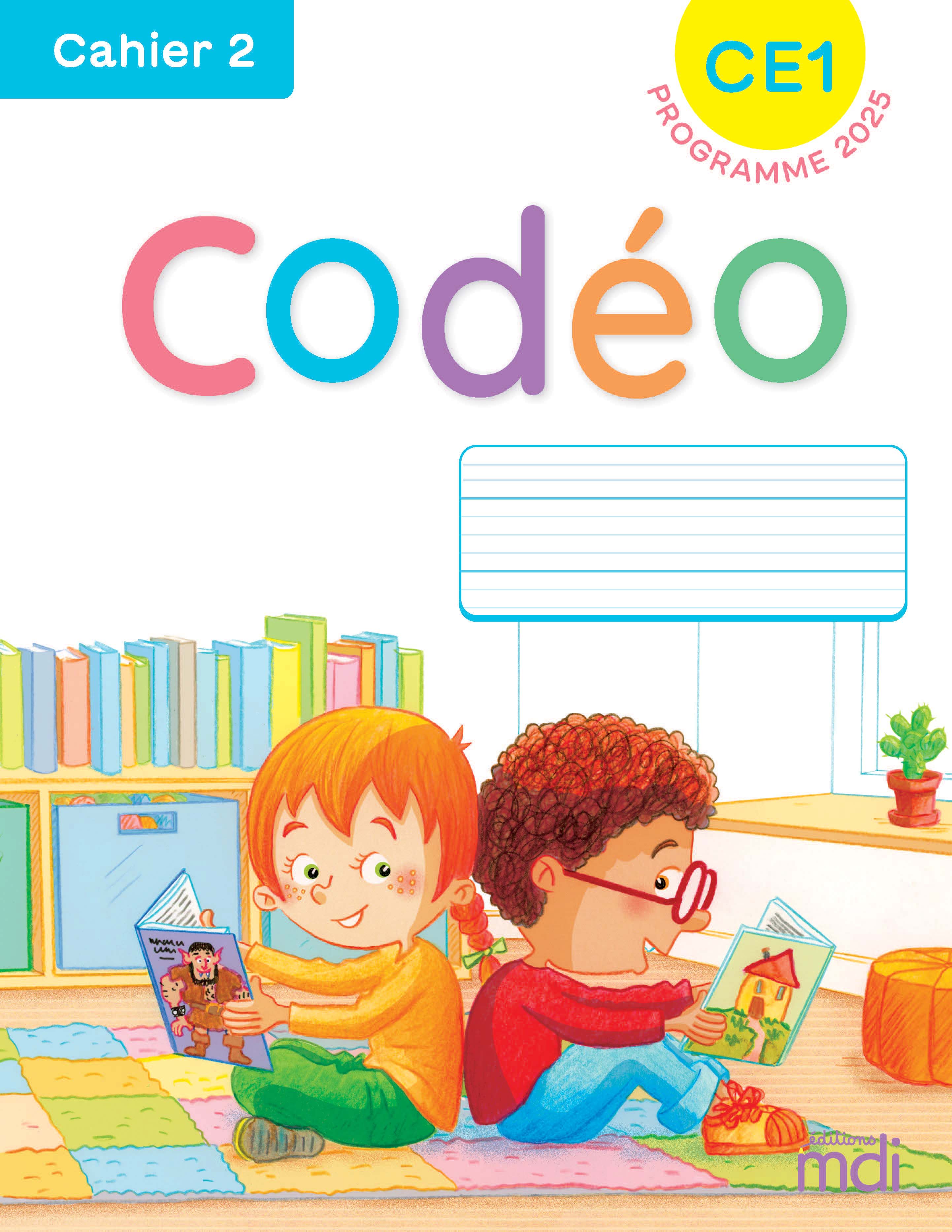 Cod&eacute;o CE1
Cahier 2